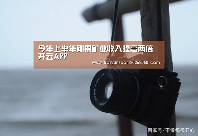 今年上半年刚果矿业收入提高两倍-开云APP(图3) 开云APP